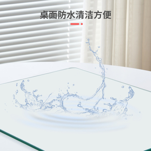 钢化玻璃桌布家用桌面餐桌茶几桌垫玻璃台面防水防油玻璃板长方形