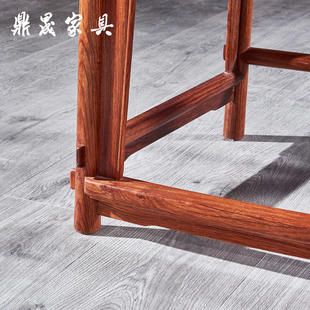 刺猬紫檀素面扇形南官帽椅南宫椅圈椅太师椅皇宫椅四出头椅三件