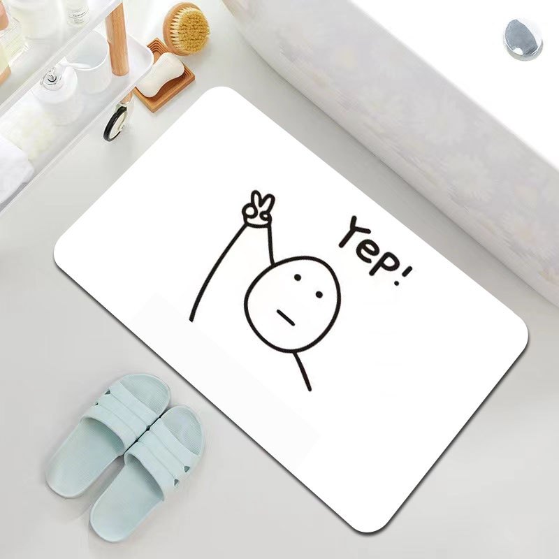 浴室垫硅藻泥防滑吸水速干卫生间速干吸水垫入户门玄关软垫门垫,居家布艺,家用脚垫,淘宝优惠券,粉丝福利购,淘宝优惠卷