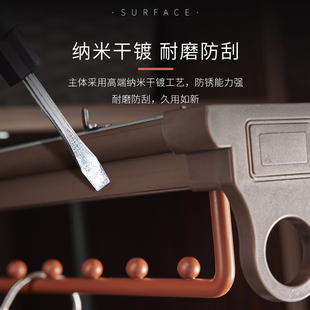 衣柜内挂衣杆顶装衣架挂衣器衣橱里衣帽间可伸缩纵向衣通五金配件