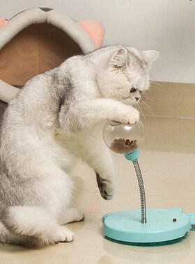 Pet Puzzle Food Leaking Ball Toy Cat Dog Interactive reat Le