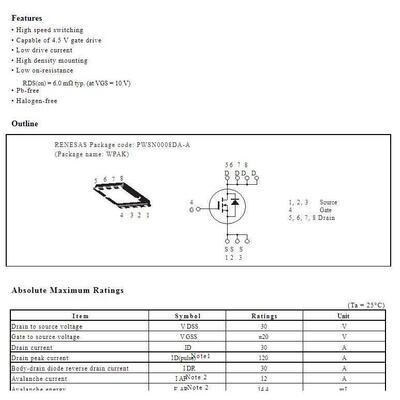 RJK03B7DPA 丝印 K03B7 K0353 K0393 DFN贴片MOS场效应管 测好