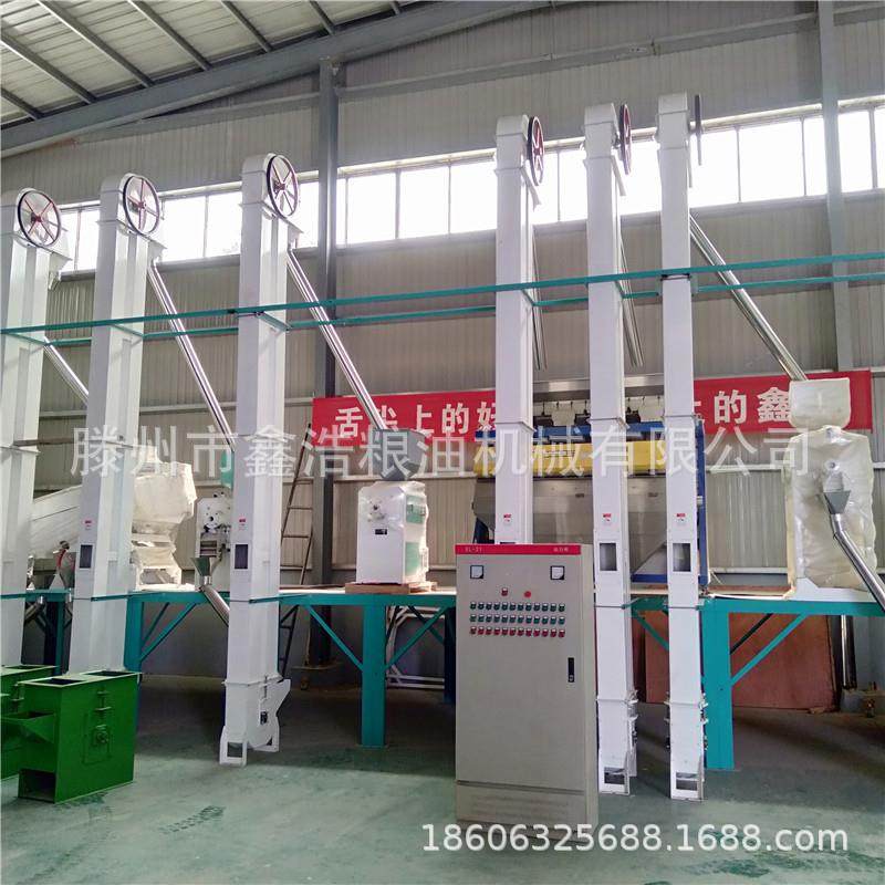 鑫浩成套大米加工设备 稻谷脱壳去皮碾米机精米磨米机