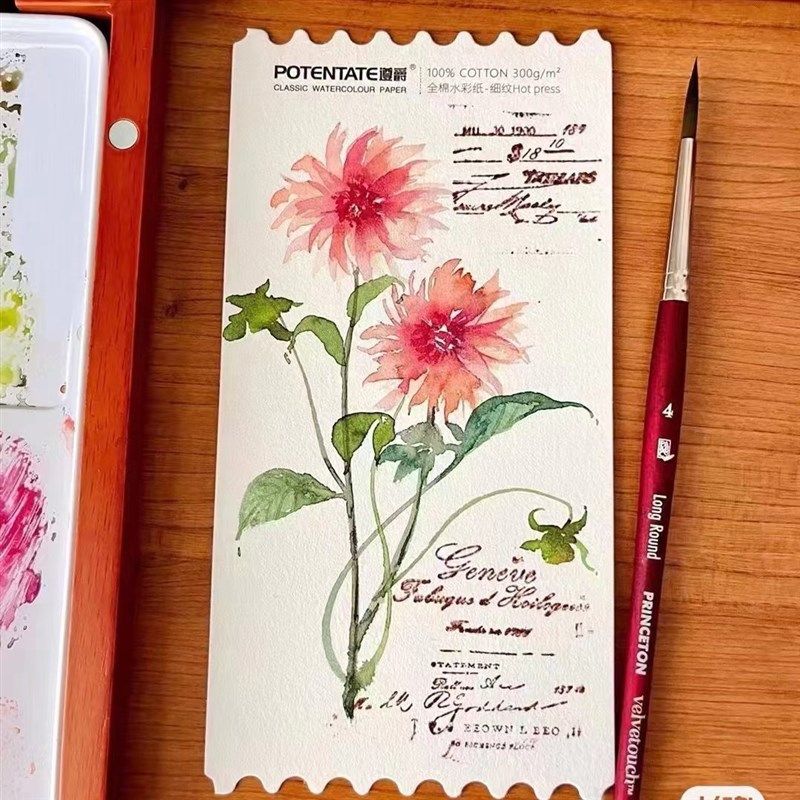 遵爵票根纸书签纸水彩纸明信片全棉300g小卡片异性,文具电教/文化用品/商务用品,水彩纸/本/水彩水粉颜料本,淘宝优惠券,粉丝福利购,淘宝优惠卷