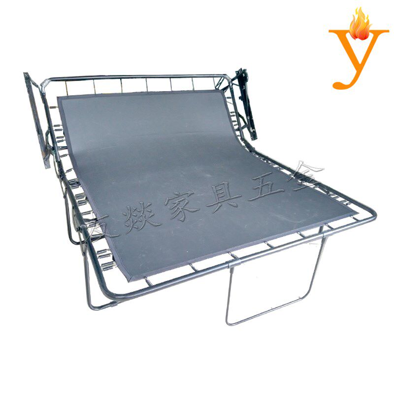 简易翻转折叠功能床架 翻转折叠隐藏沙发床铰链 家具床架五金配件