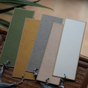 同和纸庄楮笺书签DIY手绘卡纸楮皮宣纸手写小楷书法工笔国画绘画