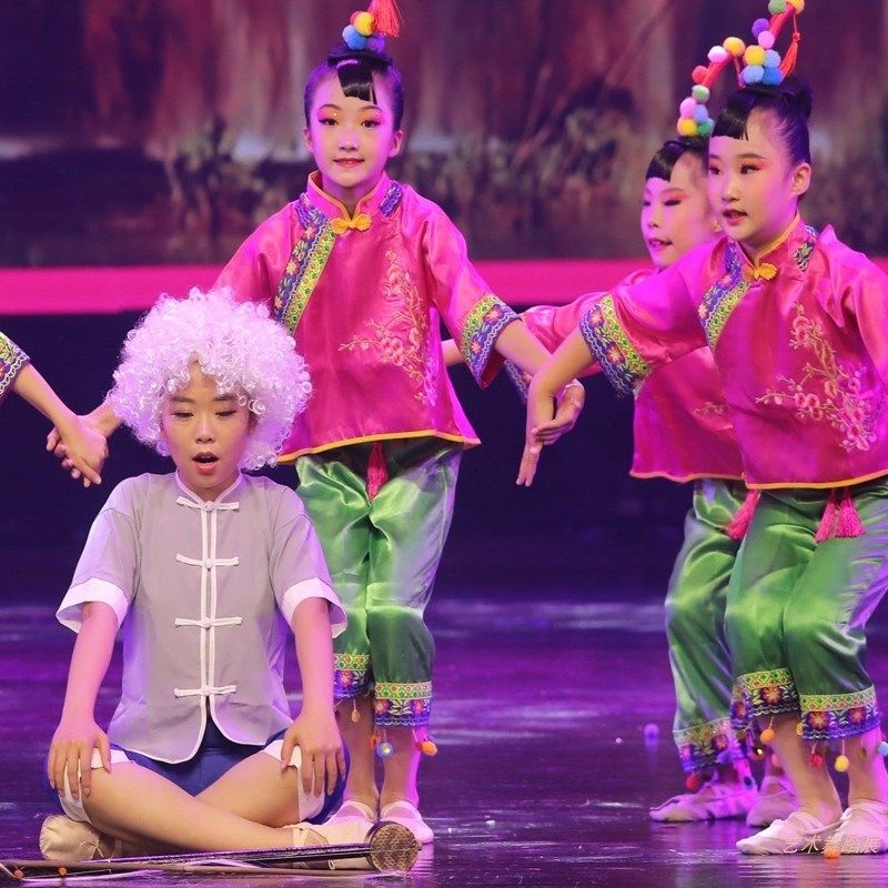 第十届小何风采板胡儿声声民族儿童演出服板胡声声表演二胡舞蹈服,童装/婴儿装/亲子装,儿童演出服,淘宝优惠券,粉丝福利购,淘宝优惠卷