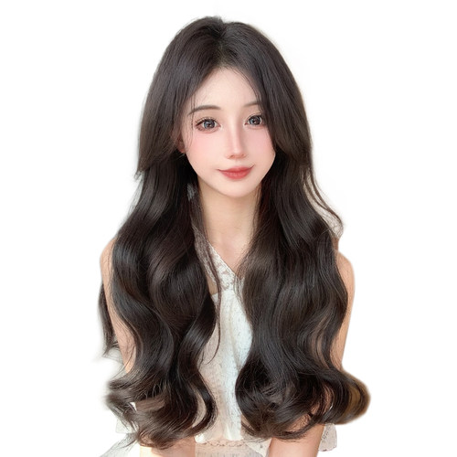假发片单卡长卷发小片式无痕卷发片自己接蓬松增发量接发发片夹子