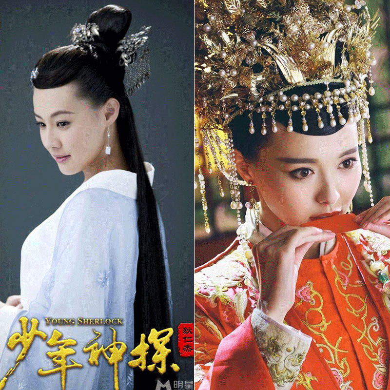 古装秀禾造型U型刘海片 额前刘海假发影楼专用假发U型刘海片弧形,美发护发/假发,其它假发,淘宝优惠券,粉丝福利购,淘宝优惠卷