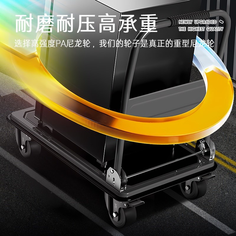 拖车轮子万向轮方向承重带轴承定向脚轮滚轮底座滑轮重型配件大全