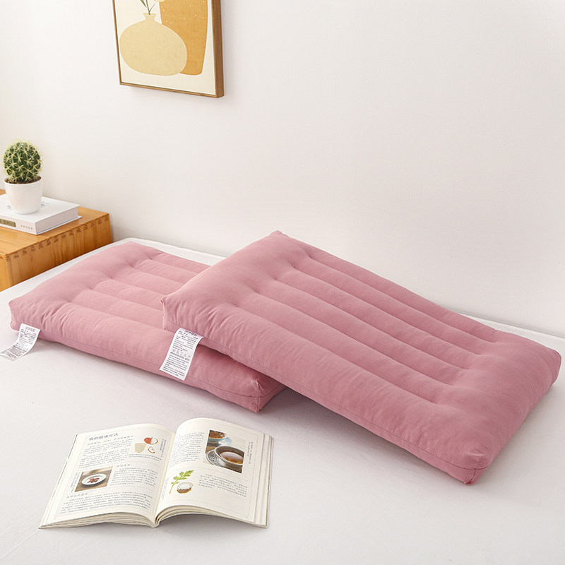 低薄矮枕头单人护颈椎助睡眠家用儿童学生成人柔软酒店枕芯扁整头,床上用品,枕头/枕芯,淘宝优惠券,粉丝福利购,淘宝优惠卷