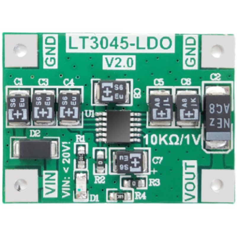 LT3045低噪电源模块 单电源 线性电源 射频电源模块 聚合物钽电容