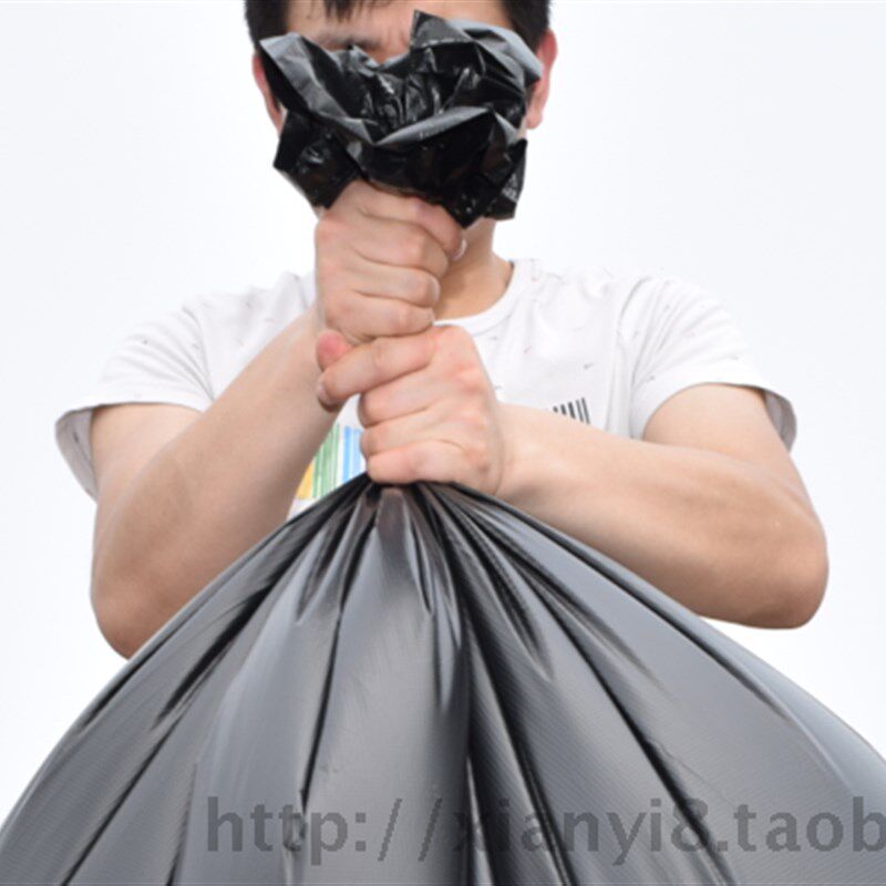 大号加厚黑色除螨塑料袋子除尘满袋专用袋防尘收纳袋搬家大垃圾袋