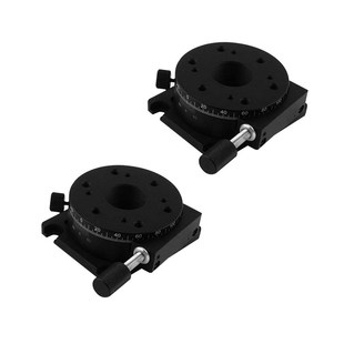 航天精艺Y103RM手动旋转平移角位组合台模组工作台