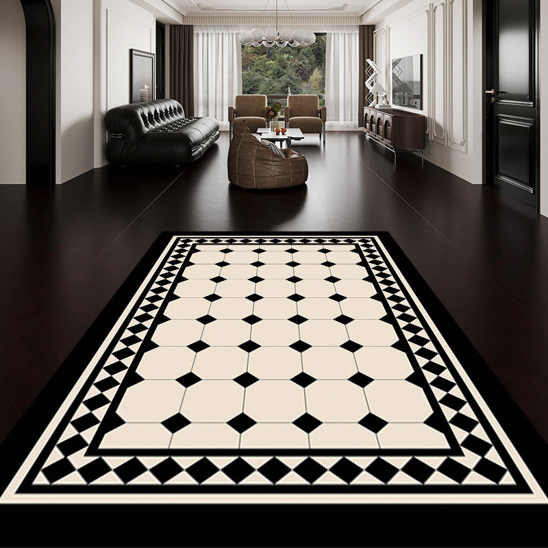 科技皮入户门地垫轻法式门口进门地毯可裁剪耐脏免洗玄关防滑脚垫,居家布艺,入户地垫,淘宝优惠券,粉丝福利购,淘宝优惠卷