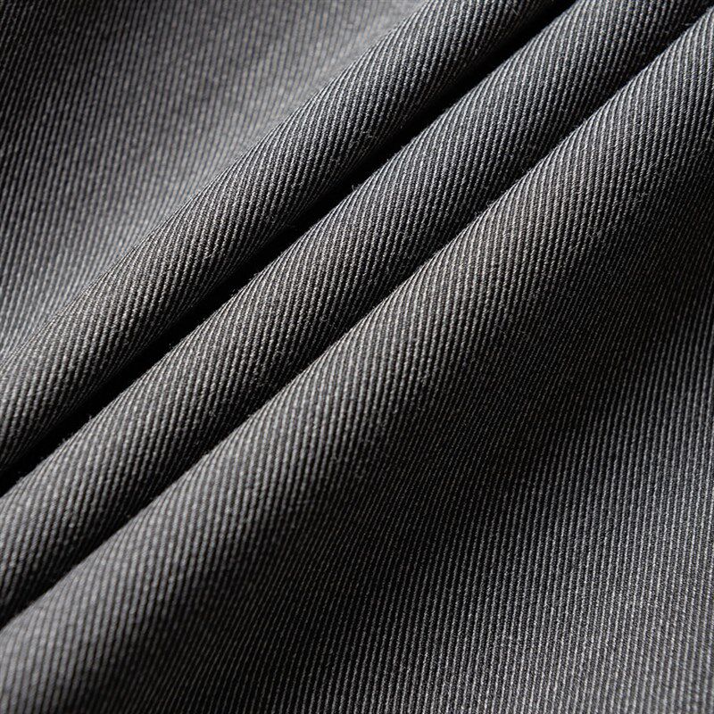 灰色西装短裤女春夏小个子2024新款高级西裤高腰休闲a字阔腿裤秋