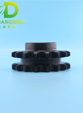 春雨三行玉米收割机配件链轮12A17齿35孔3X-601104