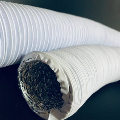 加厚PVC复合管/伸缩管/换气扇排风管 通风管排气管铝箔软管110mm