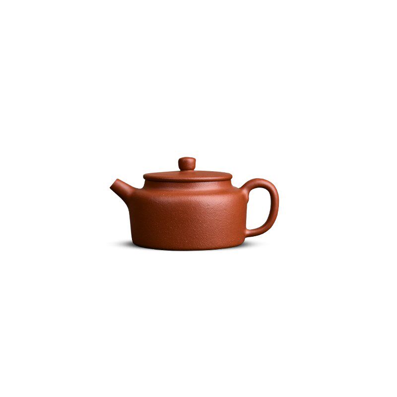 宜兴原矿红降坡泥全纯手工紫砂壶德钟功夫茶具泡茶家用茶壶140cc
