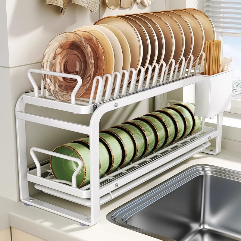 碗碟收纳层架碗架碗筷架厨房置物架沥水架落地多层水槽台面碗盘柜,厨房/烹饪用具,碗架,淘宝优惠券,粉丝福利购,淘宝优惠卷