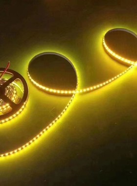 LED灯带12V绿色光带贴片高亮防水大红24V绿光灯条车用家用吊顶黏