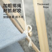 摇篮床宠物摇摇椅 猫咪吊床秋千 夏天吊床 双层猫窝上下铺 猫管家