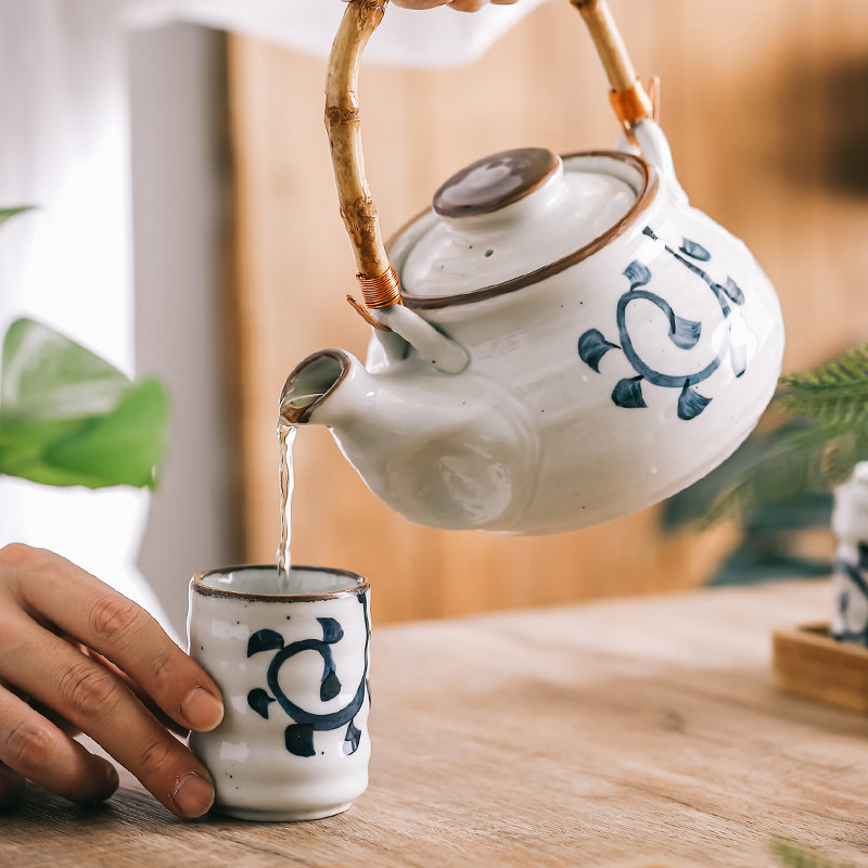 酒店民宿日式功夫茶具套装花茶壶茶杯家用大套办公室会客泡茶套装
