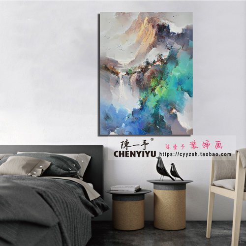定做遮挡消防栓装饰画消火栓包边成品遮挡画抽象玄关电表箱遮挡画