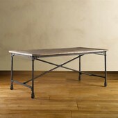 办公桌椅组合 美式 电脑桌 书桌 单人简约实木餐桌 乡村loft办公桌