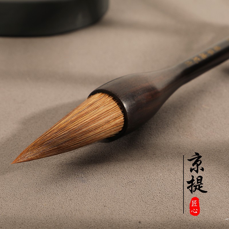 詹华德笔庄狼毫毛笔狼毫斗笔抓笔大字毛笔国画毛笔对联福字大斗笔