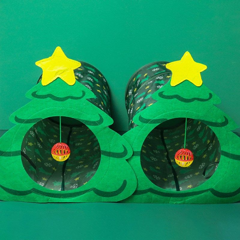 圣诞树逗猫棒猫玩具自嗨解闷神器猫咪隧道通道玩具宠物小猫毛毡,宠物/宠物食品及用品,猫窝/屋/帐篷/沙发,淘宝优惠券,粉丝福利购,淘宝优惠卷