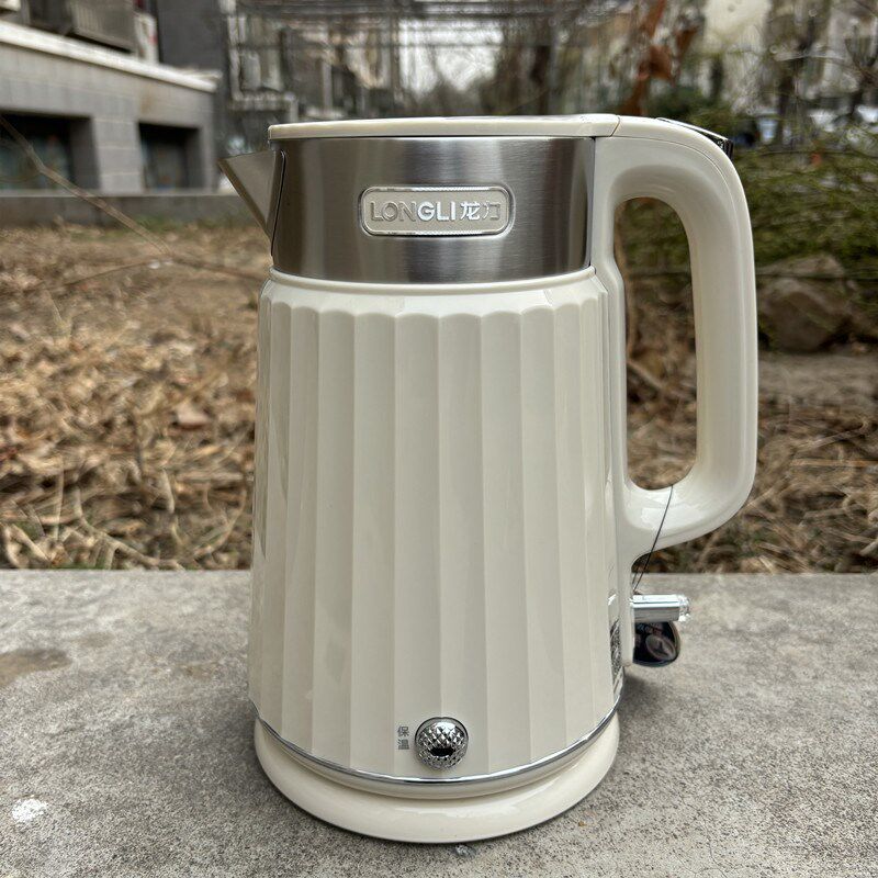 龙力恒温电热水壶大容量家用316不锈钢烧水壶保温热水壶2升开水壶