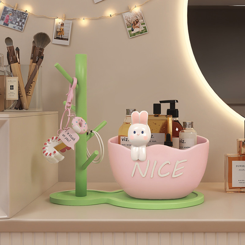 入户玄关钥匙收纳摆件兔子电视柜鞋柜进门家居装饰品乔迁新居礼物,家居饰品,装饰摆件,淘宝优惠券,粉丝福利购,淘宝优惠卷