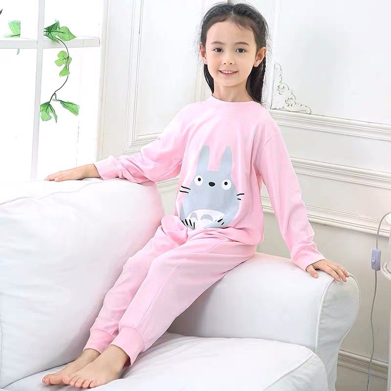 儿童连体睡衣春秋纯棉薄款男童女童睡袋防踢被秋冬中大童分腿宽松