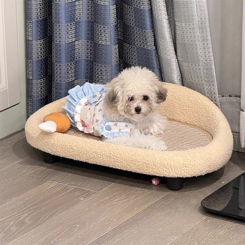 狗窝夏天狗狗床离地防潮沙发宠物凉席床猫窝睡觉剑麻小型犬行军床,宠物/宠物食品及用品,狗窝/屋/帐篷/沙发,淘宝优惠券,粉丝福利购,淘宝优惠卷