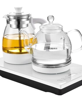 新功底部全自动上水电热水壶喷淋式煮茶壶家用烧水壶泡茶专用W34