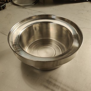 不锈钢广式温锅汤锅商用厨房灶台加深高边储水盆大灶配件尾铮水铮