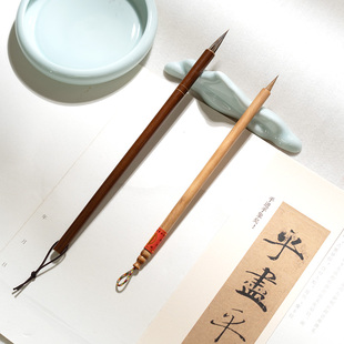 善琏湖笔小楷甄选大师毛笔狼毫小楷套装专业级书法楷书抄经笔紫毫