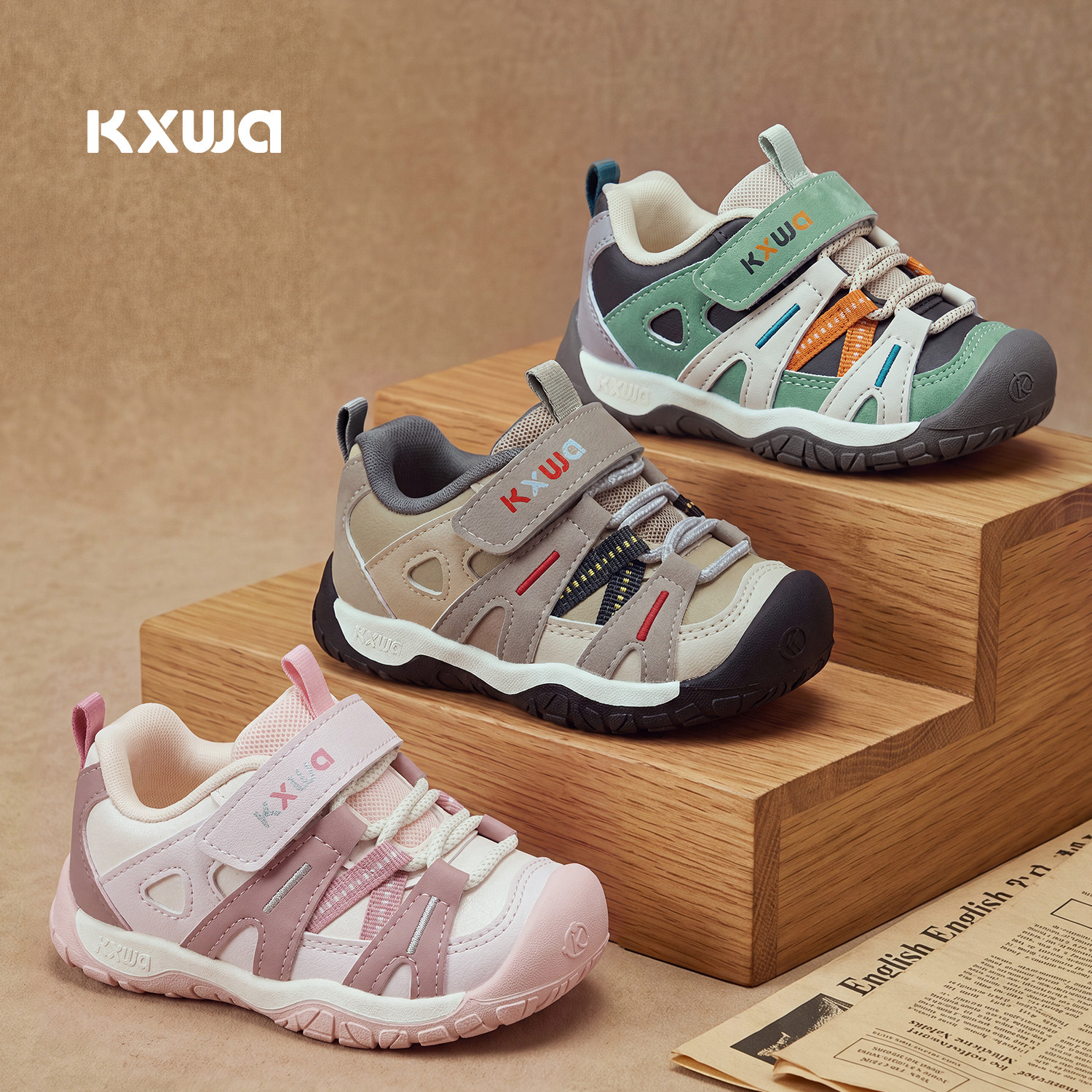 KXWA开心娃宝宝学步鞋2026秋新款