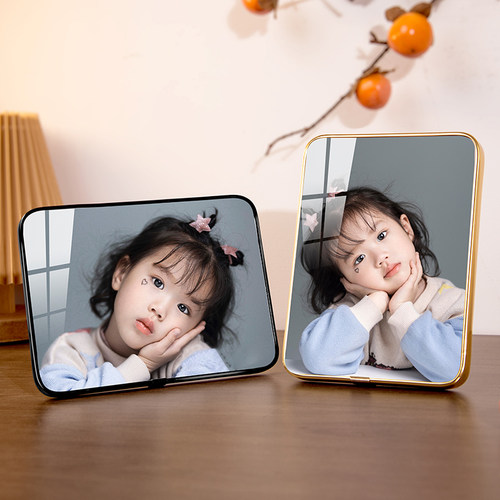 洗照片做成相框定制打印宝宝相片儿童水晶摆台加婚纱照相册摆件