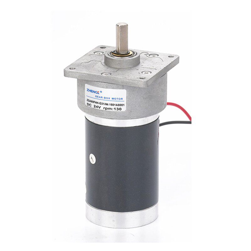 ZGA60FHH-G12V24V正科直销永磁直流减速电机马达大扭矩正反转调速
