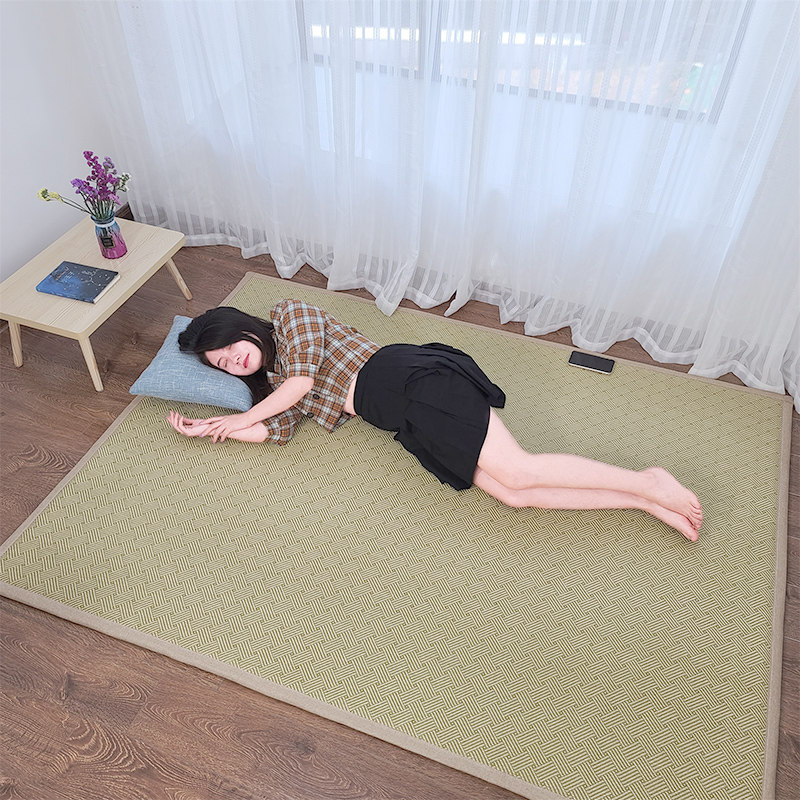 夏季藤席地垫客厅加厚日式榻榻米凉席地毯卧室床垫宝宝爬行垫定做,居家布艺,家用脚垫,淘宝优惠券,粉丝福利购,淘宝优惠卷