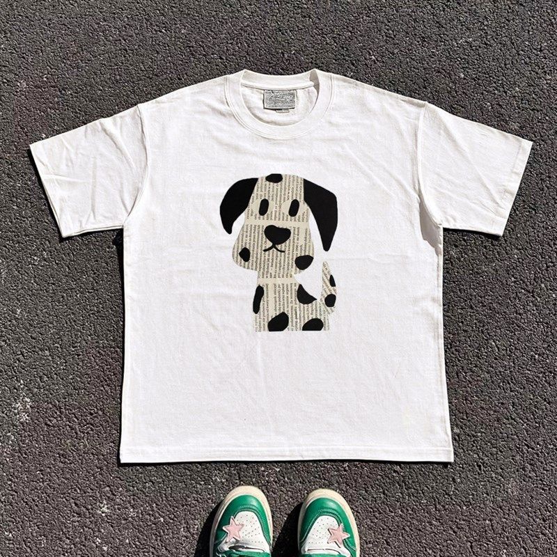 王有病工作室 10年老店!透气!海报斑点狗情侣装趣味男女短袖T恤,男装,时尚防晒服,淘宝优惠券,粉丝福利购,淘宝优惠卷