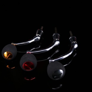 渔轮摇把 纺车轮全金属摇柄 摇臂  渔轮配件 海竿轮折叠EVA手把