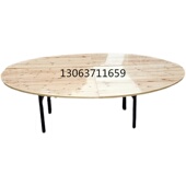 大圆桌面四拼 折叠圆桌面加厚2.6米2.8米3米酒店饭店大型宴会圆桌