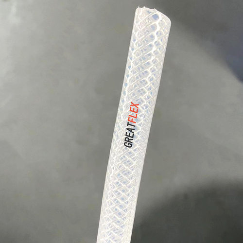 GREATFLEX锅炉用透明加强蒸汽管耐20kg压编织硅橡胶网纹管直供