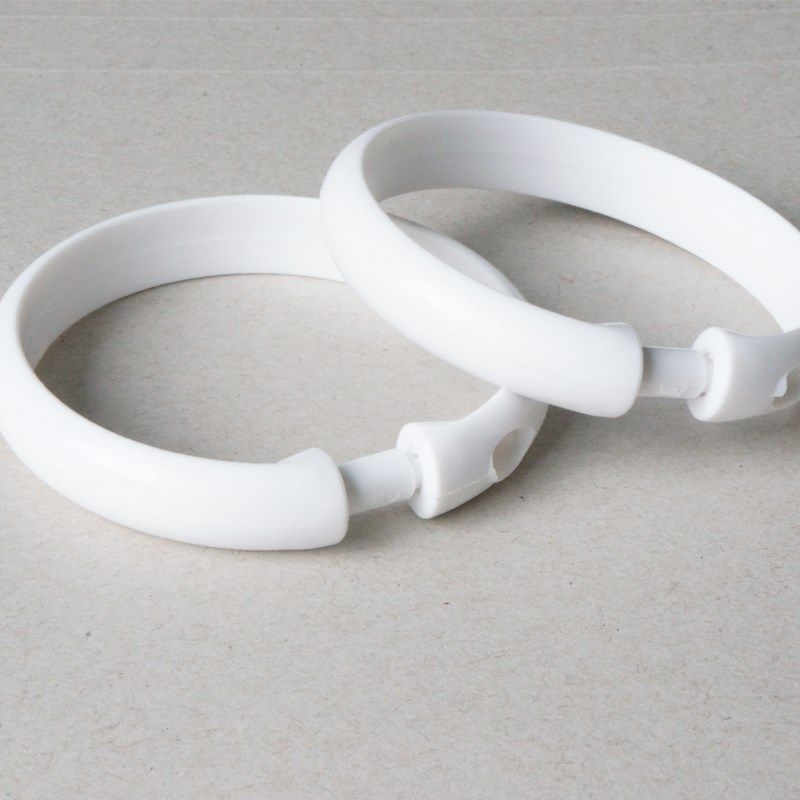 玉麒O型圆形圆环浴帘挂钩浴帘环浴帘配件 全透明圆环,家庭/个人清洁工具,浴帘配件,淘宝优惠券,粉丝福利购,淘宝优惠卷