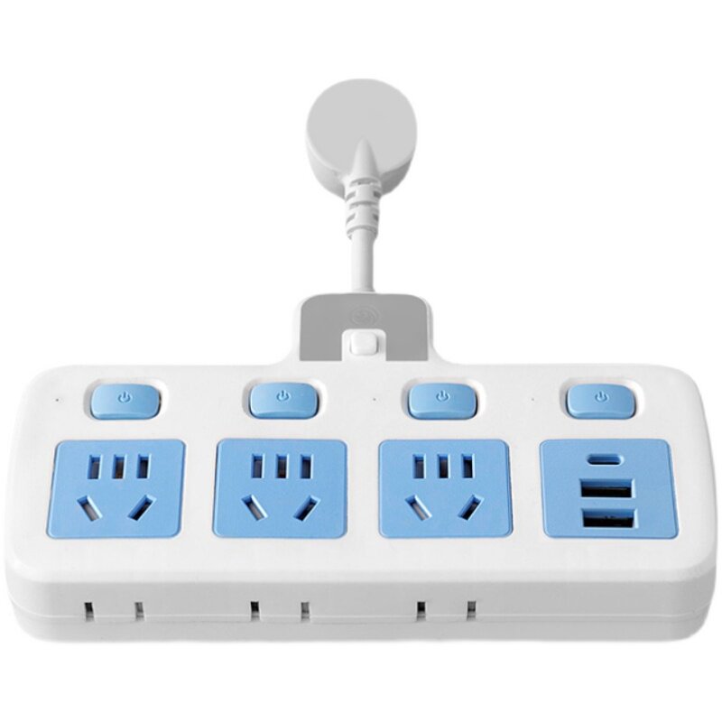 多功能家用宿舍转换器带USB夜灯独立开关一转多防雷智能插排插座,电子/电工,USB插座/快充插座,淘宝优惠券,粉丝福利购,淘宝优惠卷