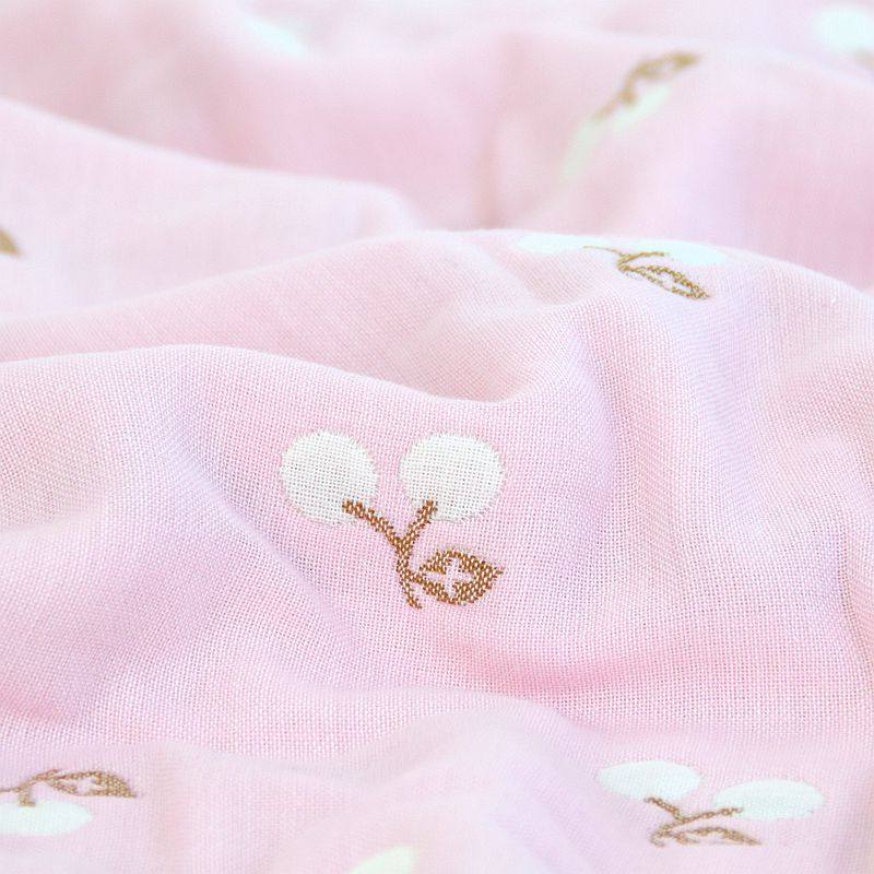 纯棉纱布粉色婴儿毛巾被子云朵初生宝宝包巾浴巾新生儿童抱被盖毯,婴童用品,被子,淘宝优惠券,粉丝福利购,淘宝优惠卷