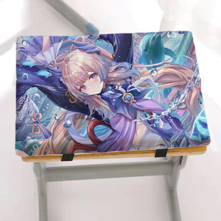 原神珊瑚宫心海周边二次元坐垫学生椅垫屁垫海棉垫定制做图片夏季